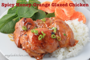 Spicy Honey-Orange Glazed Chicken