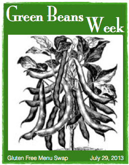 gluten Free Menu Swap-green beans
