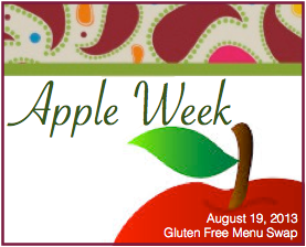 Gluten Free Menu Swap-apples