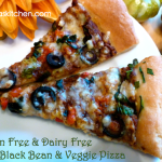 Black Bean & Veggie Pizza