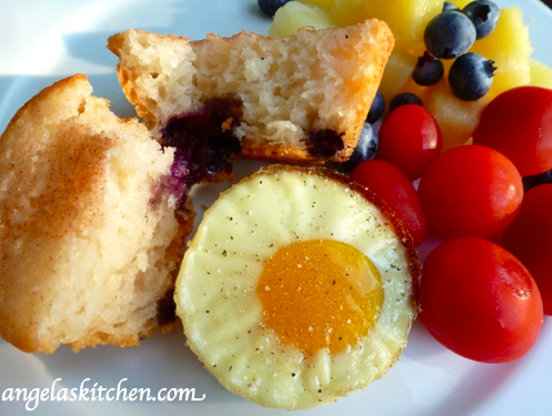 Gluten Free Dairy Free Box Oven Muffins and Eggs