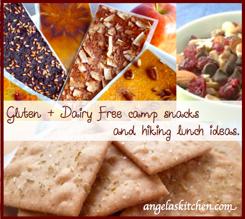 Camping lunch and snack ideas