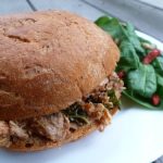 Slow Cooker Pulled Italian Chicken and Kale