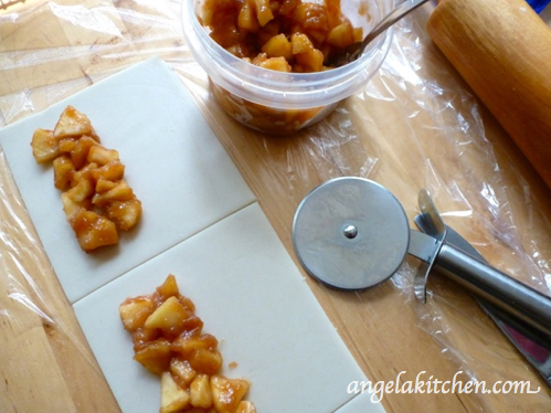 Gluten & Dairy Free Apple Hand Pies. Use plastic wrap to rollout the dough for the easiest handling.